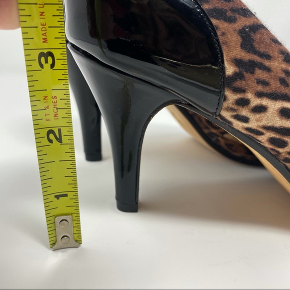 Taryn Rose Teaneck Leopard Print Pump Brown Multi - Picture 7 of 13